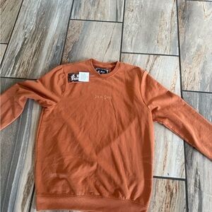 Men's Orange Sweater
